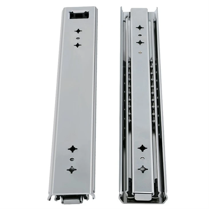 53mm Telescopic Rails For Drawers RVS